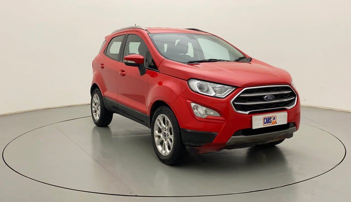 2018 Ford Ecosport TITANIUM + 1.5L PETROL AT, Petrol, Automatic, 87,339 km, Right Front Diagonal