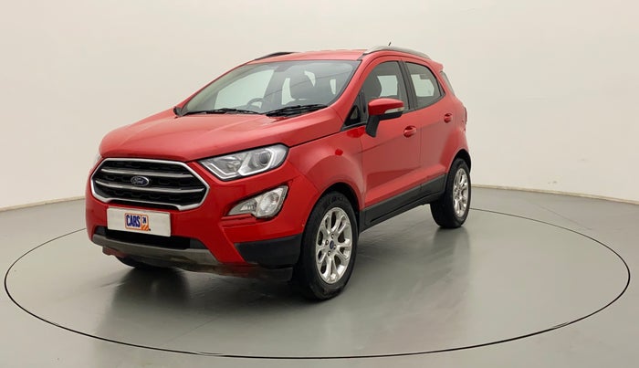 2018 Ford Ecosport TITANIUM + 1.5L PETROL AT, Petrol, Automatic, 87,339 km, Left Front Diagonal