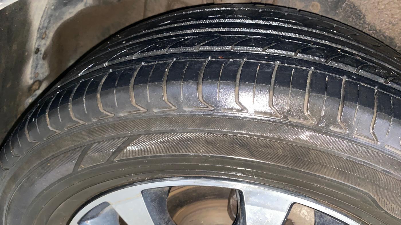 2020 Maruti S Cross ZETA AT 1.5, Petrol, Automatic, 85,969 km, Right Rear Tyre Tread