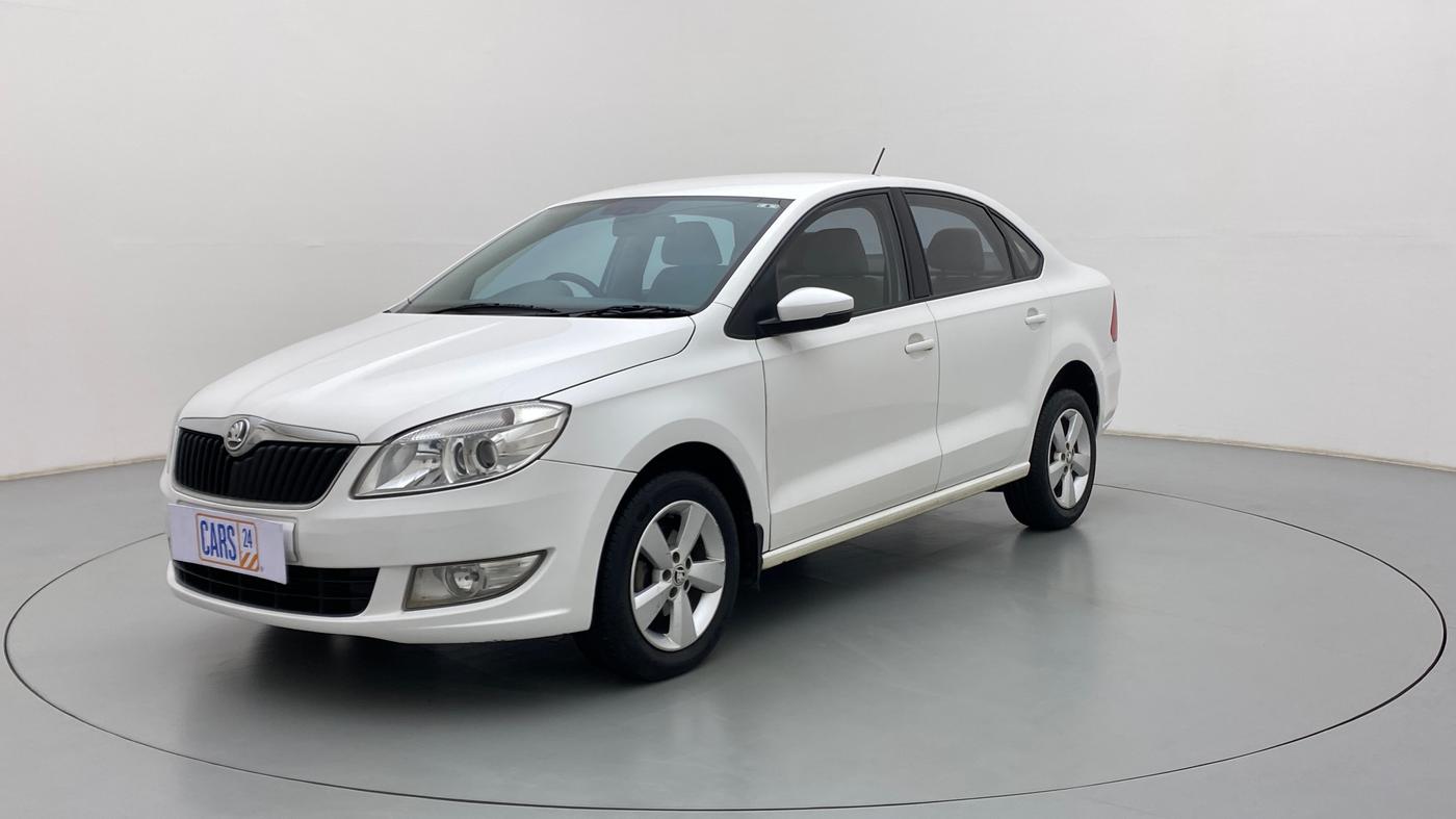 2015 Skoda Rapid 1.5 TDI AT STYLE PLUS, Diesel, Automatic, 35,457 km, Left Front Diagonal