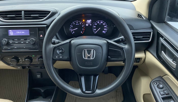 2019 Honda Amaze 1.2L I-VTEC S, Petrol, Manual, 55,957 km, Steering Wheel Close Up