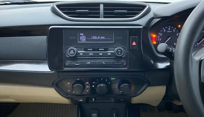 2019 Honda Amaze 1.2L I-VTEC S, Petrol, Manual, 55,957 km, Air Conditioner