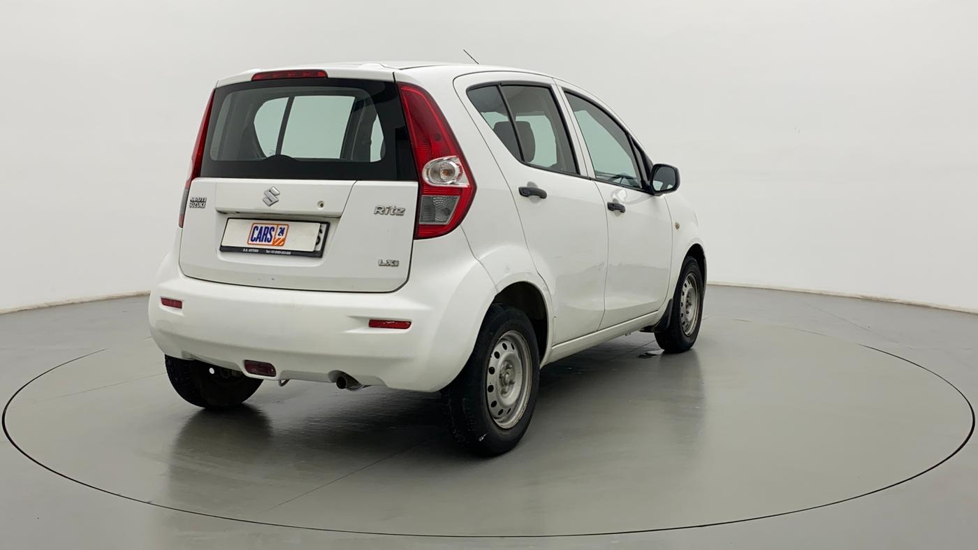 2011 Maruti Ritz VXI, Petrol, Manual, 39,644 km, Right Back Diagonal
