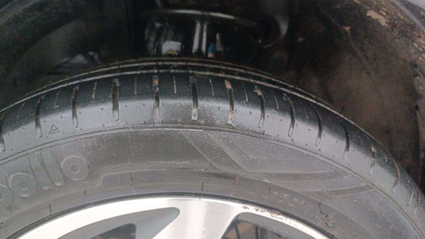 2024 Toyota Glanza G, Petrol, Manual, 34,703 km, Left Front Tyre Tread