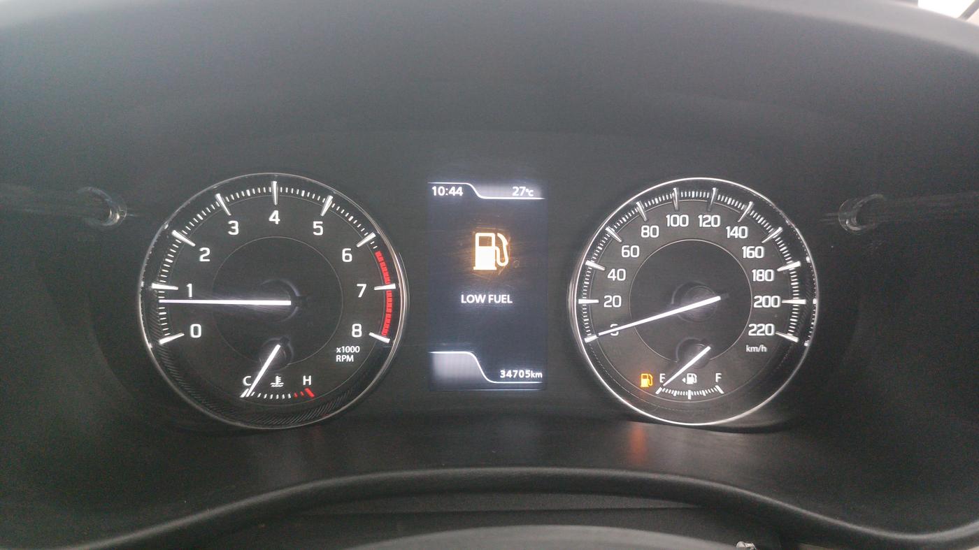 2024 Toyota Glanza G, Petrol, Manual, 34,703 km, Odometer Image