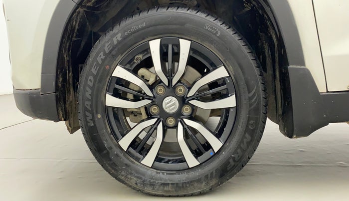 2021 Maruti Vitara Brezza VXI AT SHVS, Petrol, Automatic, 26,699 km, Left Front Wheel