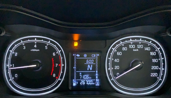 2021 Maruti Vitara Brezza VXI AT SHVS, Petrol, Automatic, 26,699 km, Odometer Image