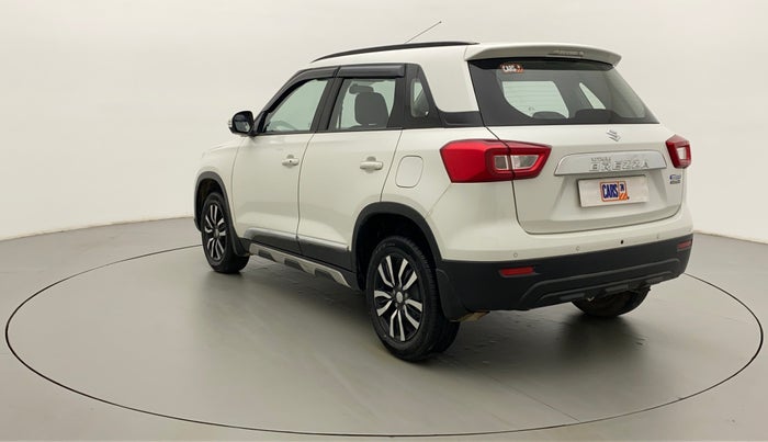 2021 Maruti Vitara Brezza VXI AT SHVS, Petrol, Automatic, 26,699 km, Left Back Diagonal