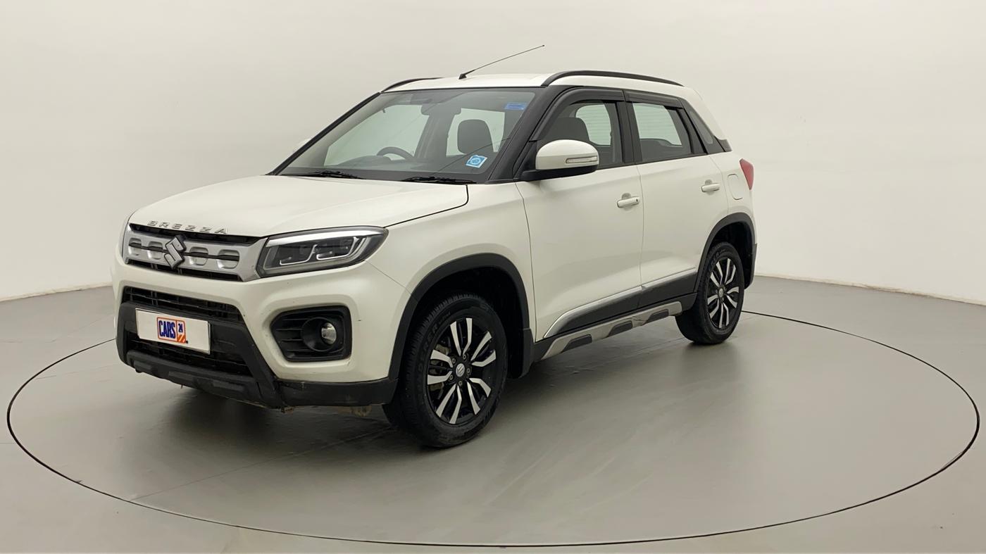2021 Maruti Vitara Brezza VXI AT SHVS, Petrol, Automatic, 26,699 km, Left Front Diagonal