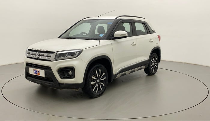 2021 Maruti Vitara Brezza VXI AT SHVS, Petrol, Automatic, 26,699 km, Left Front Diagonal