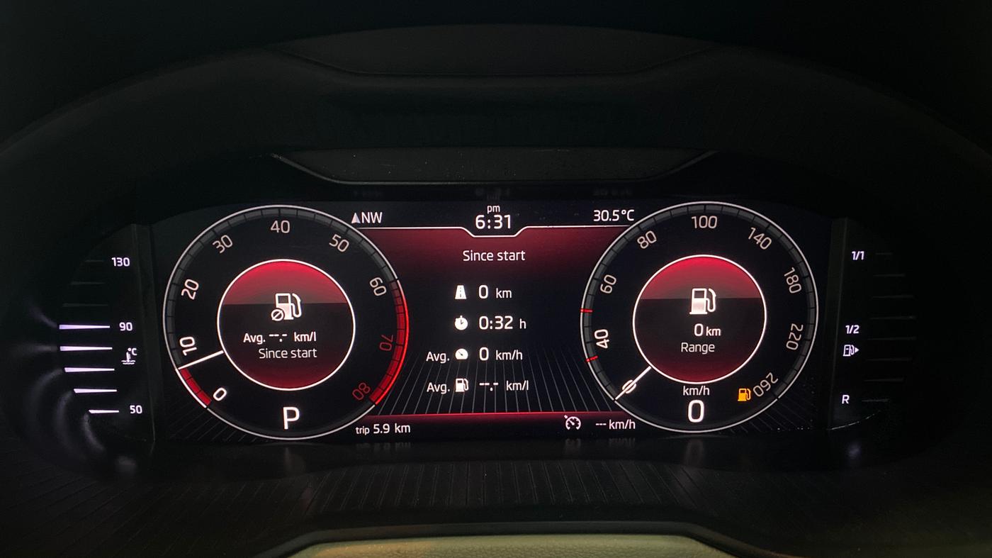 2019 Skoda Octavia L&K 1.8 TSI AT, Petrol, Automatic, 40,243 km, Odometer Image