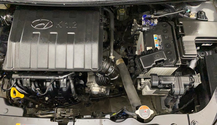 2021 Hyundai GRAND I10 NIOS SPORTZ AMT 1.2 KAPPA VTVT, Petrol, Automatic, 30,053 km, Engine View - Left