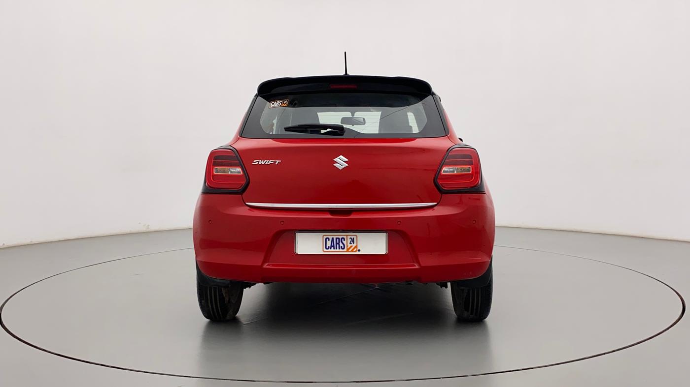 2021 Maruti Swift ZXI PLUS AMT DUAL TONE, Petrol, Automatic, 24,487 km, Back/Rear
