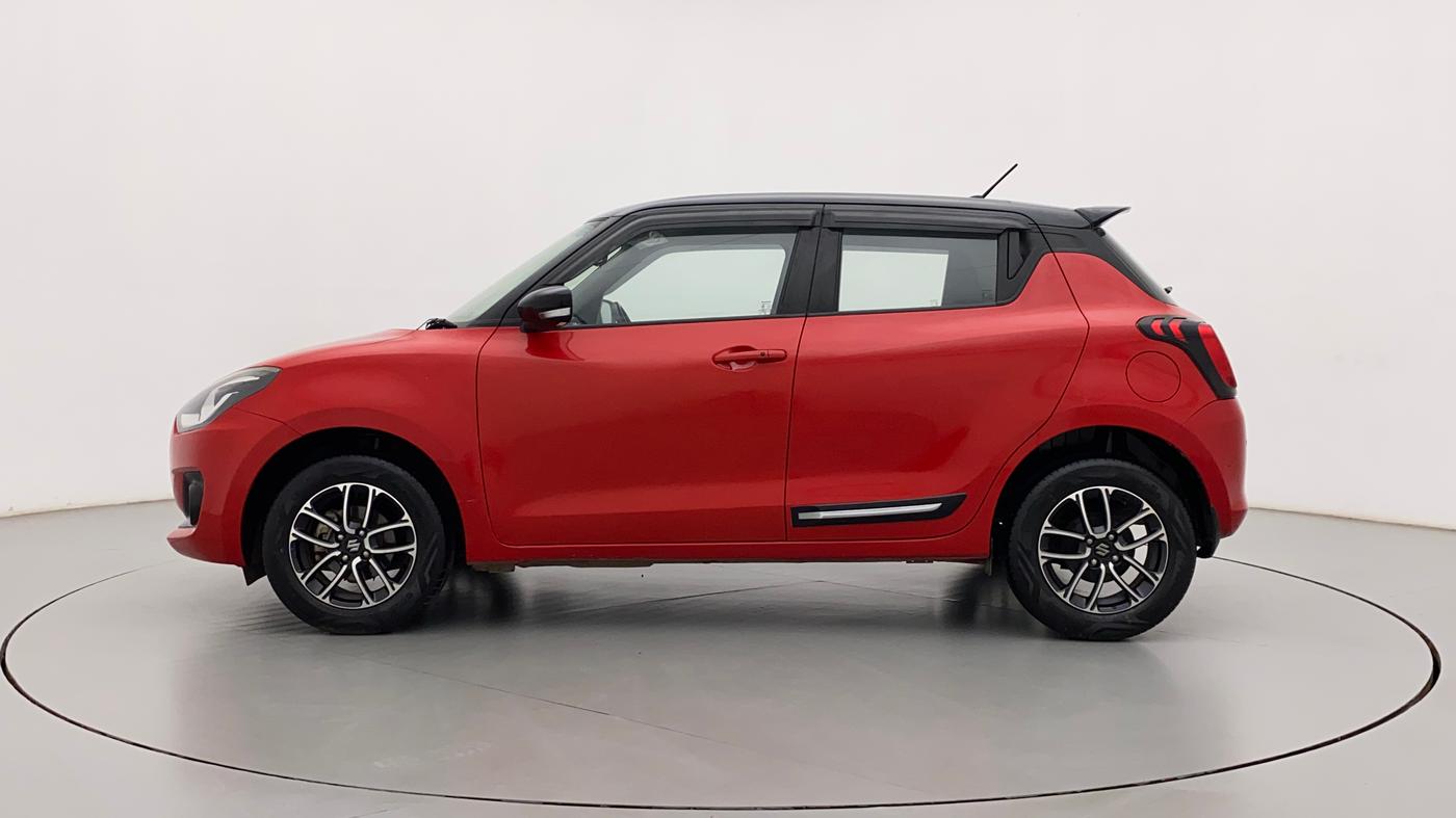 2021 Maruti Swift ZXI PLUS AMT DUAL TONE, Petrol, Automatic, 24,487 km, Left Side