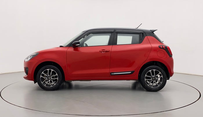2021 Maruti Swift ZXI PLUS AMT DUAL TONE, Petrol, Automatic, 24,487 km, Left Side
