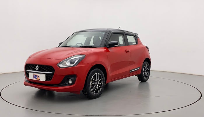 2021 Maruti Swift ZXI PLUS AMT DUAL TONE, Petrol, Automatic, 24,487 km, Left Front Diagonal