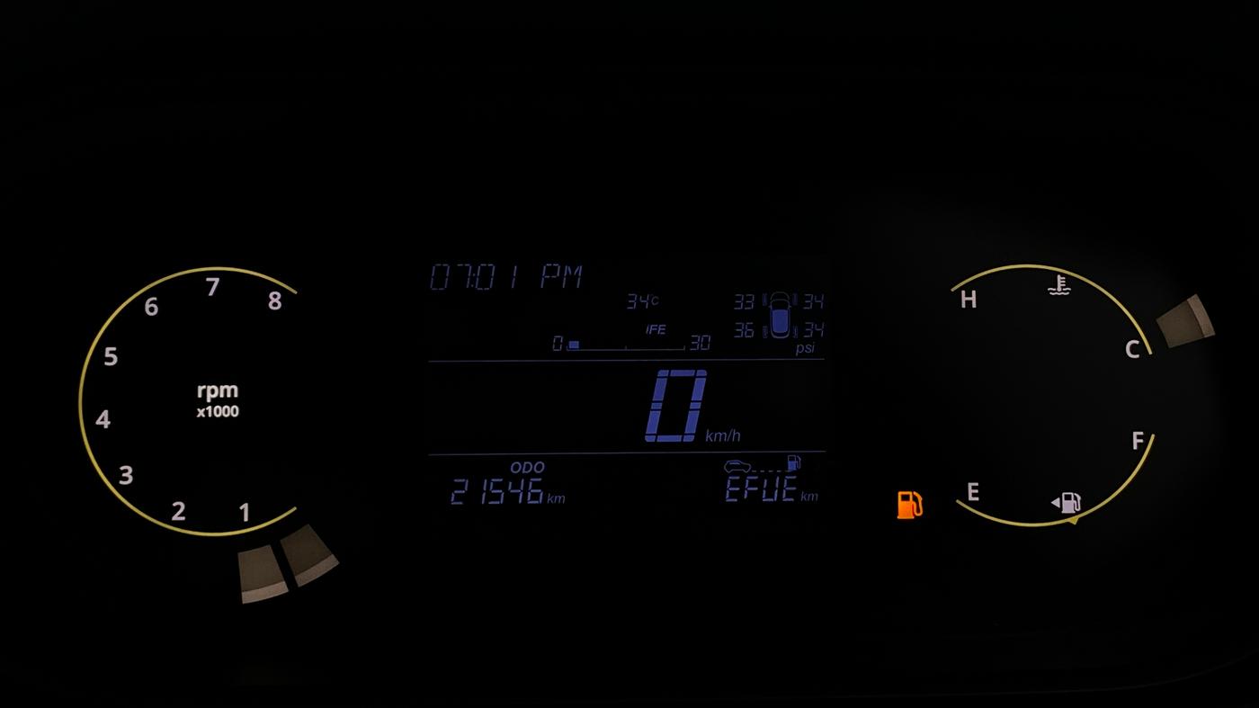 2025 Tata Tiago XZ PLUS PETROL, Petrol, Manual, 21,511 km, Odometer Image