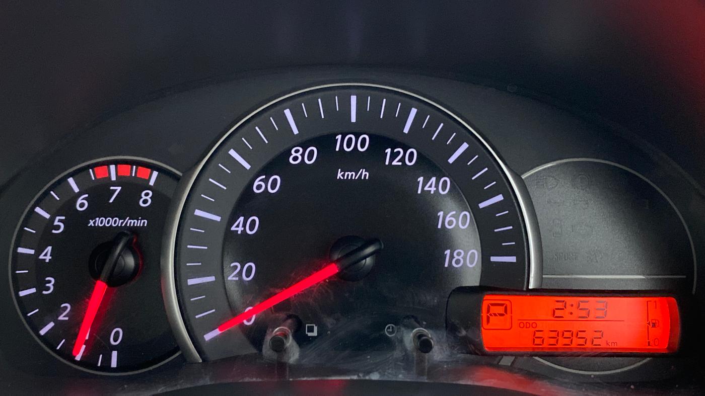 2017 Nissan Micra XV CVT, Petrol, Automatic, 64,435 km, Odometer Image