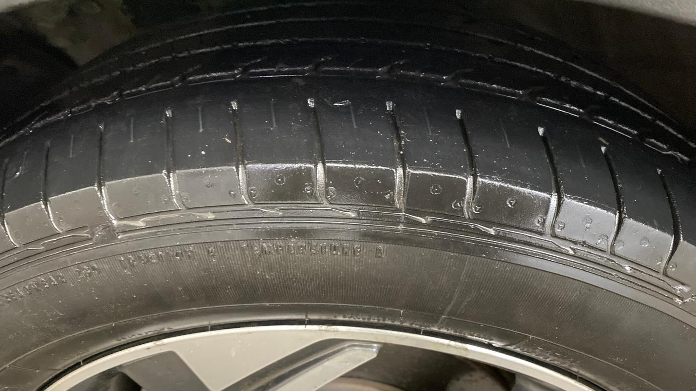 2018 Hyundai Creta SX AT 1.6 PETROL, Petrol, Automatic, 52,532 km, Left Front Tyre Tread