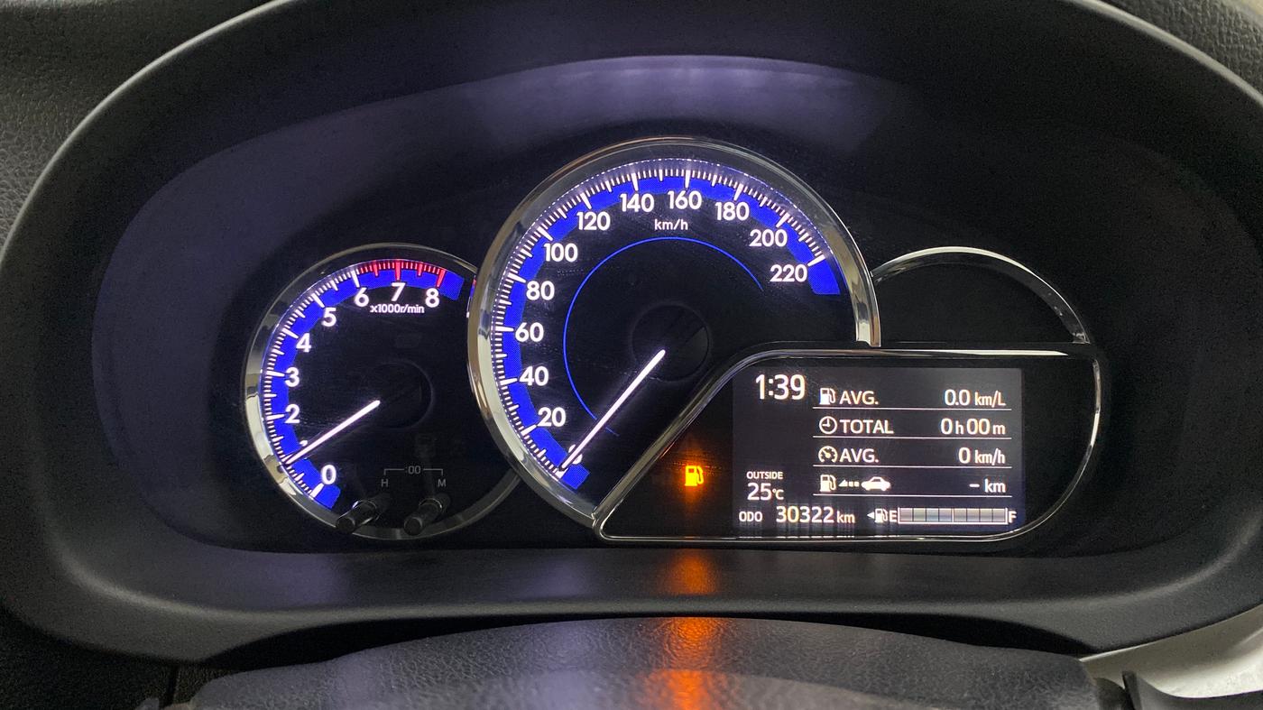 2019 Toyota YARIS V MT, Petrol, Manual, 30,226 km, Odometer Image