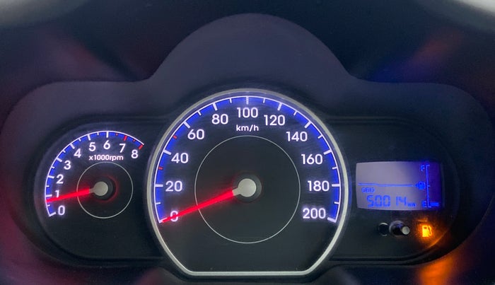 2010 Hyundai i10 MAGNA 1.2, Petrol, Manual, 50,014 km, Odometer Image