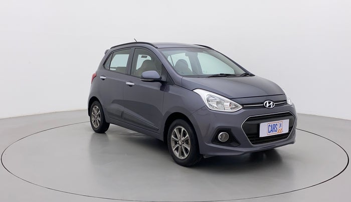 2013 Hyundai Grand i10 ASTA (O) 1.2 KAPPA VTVT, Petrol, Manual, 81,148 km, Right Front Diagonal