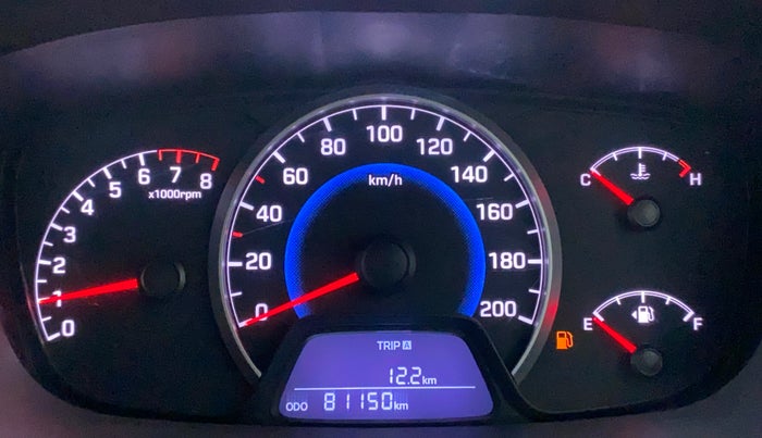 2013 Hyundai Grand i10 ASTA (O) 1.2 KAPPA VTVT, Petrol, Manual, 81,148 km, Odometer Image