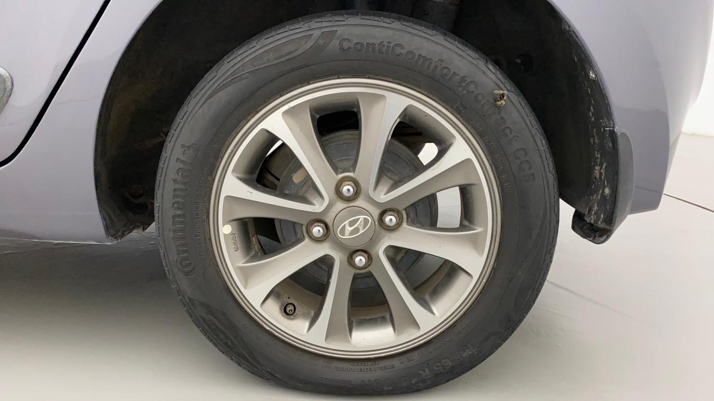 2013 Hyundai Grand i10 ASTA (O) 1.2 KAPPA VTVT, Petrol, Manual, 81,148 km, Left Rear Wheel
