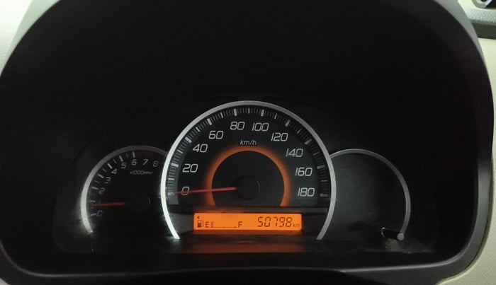2013 Maruti Wagon R 1.0 VXI, Petrol, Manual, 50,763 km, Odometer Image
