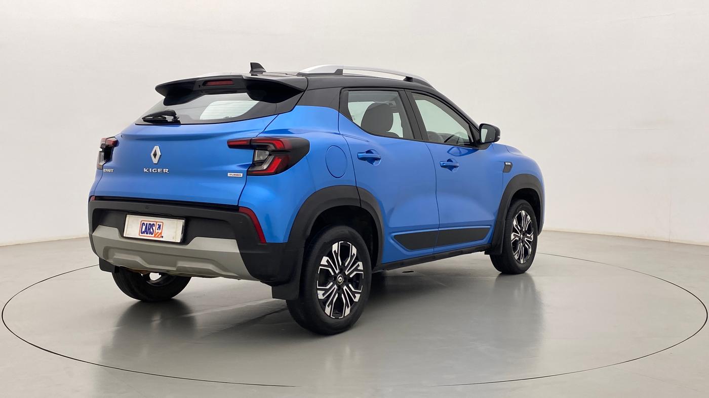 2021 Renault Kiger RXZ TURBO MT, Petrol, Manual, 28,092 km, Right Back Diagonal