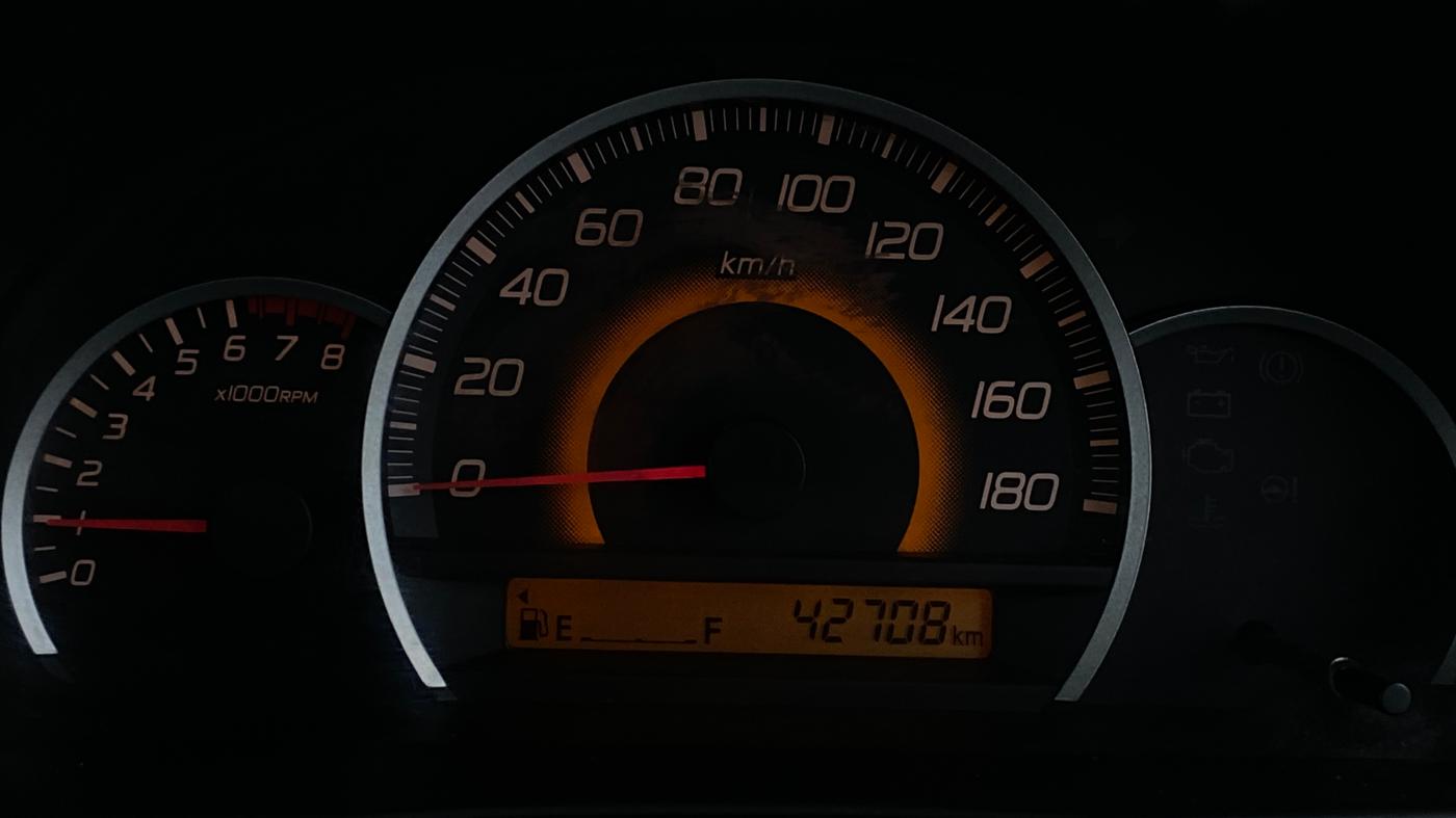 2014 Maruti Wagon R 1.0 VXI, Petrol, Manual, 42,704 km, Odometer Image