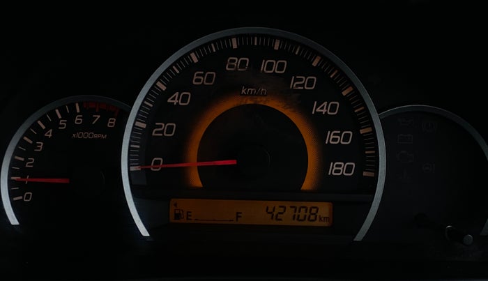 2014 Maruti Wagon R 1.0 VXI, Petrol, Manual, 42,704 km, Odometer Image