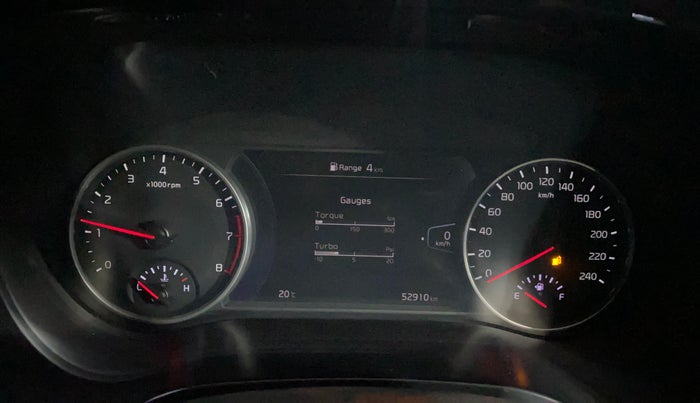 2020 KIA SELTOS GTX 1.4 PETROL, Petrol, Manual, 52,905 km, Odometer Image