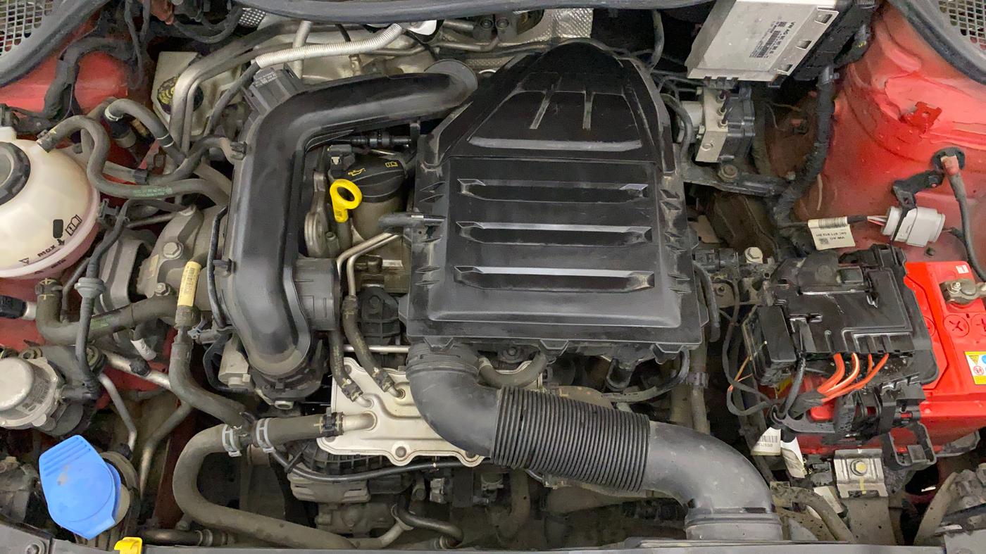 2021 Skoda Rapid STYLE TSI, Petrol, Manual, 47,923 km, Engine View