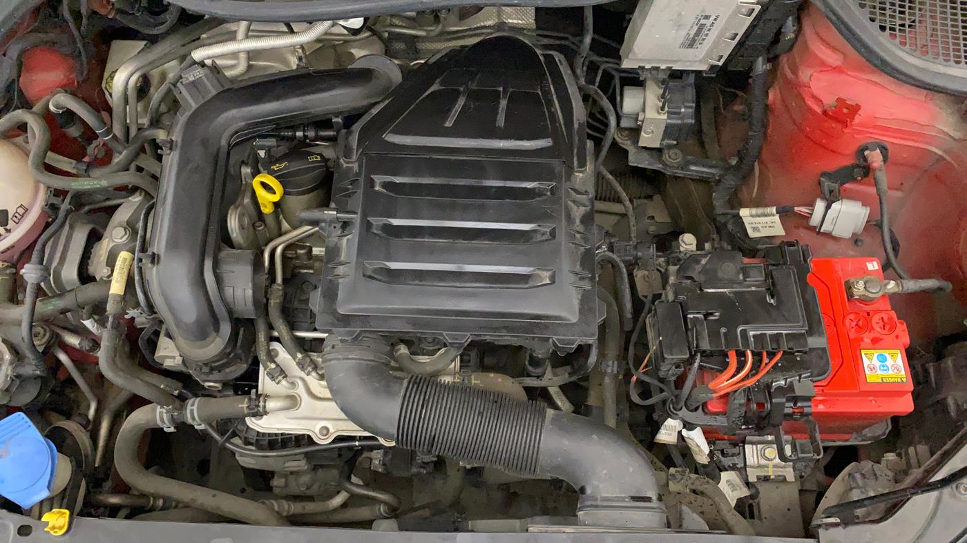 2021 Skoda Rapid STYLE TSI, Petrol, Manual, 47,923 km, Engine View - Left