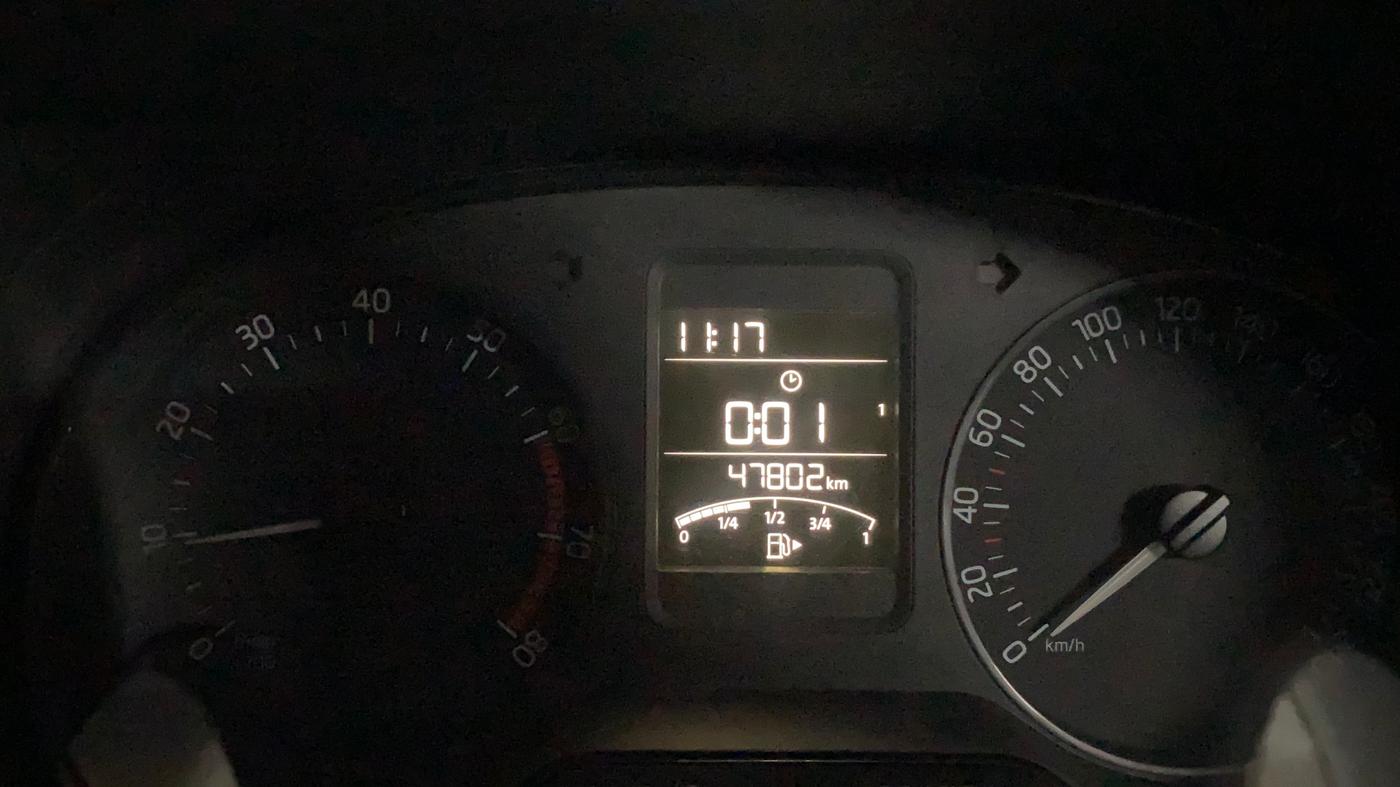 2021 Skoda Rapid STYLE TSI, Petrol, Manual, 47,923 km, Odometer Image