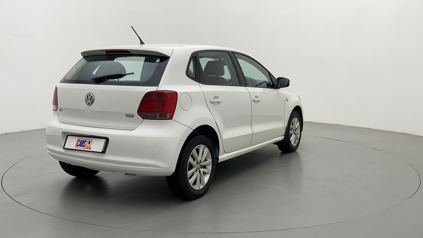 2013 Volkswagen Polo GT TDI, Diesel, Manual, 91,211 km, Right Back Diagonal
