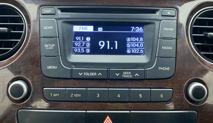 2014 Hyundai Grand i10 ASTA 1.2 (O) VTVT, Petrol, Manual, 82,326 km, Infotainment System
