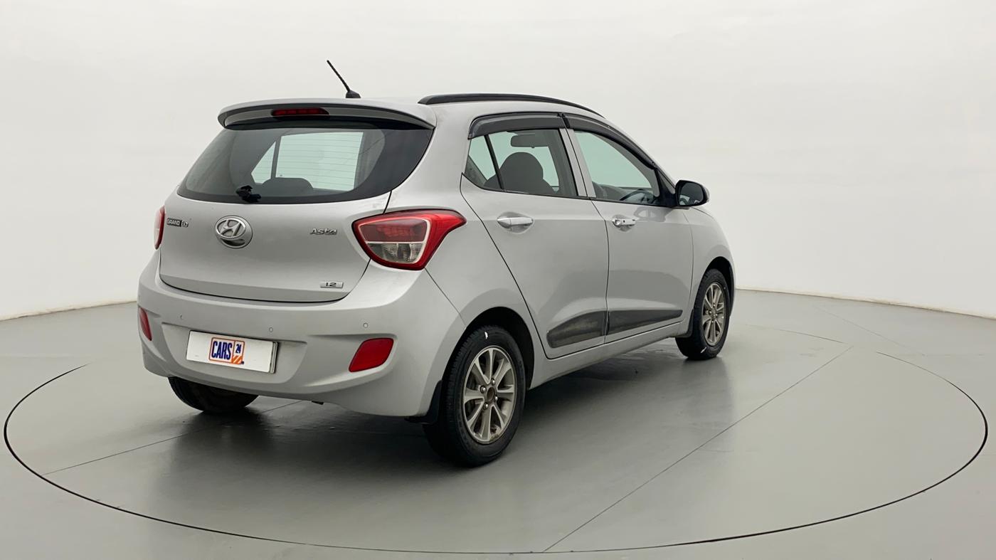2014 Hyundai Grand i10 ASTA 1.2 (O) VTVT, Petrol, Manual, 82,326 km, Right Back Diagonal