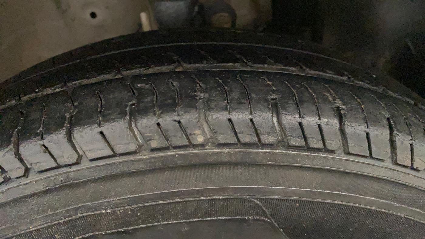 2020 Maruti New Wagon-R LXI CNG 1.0, CNG, Manual, 1,10,176 km, Right Front Tyre Tread