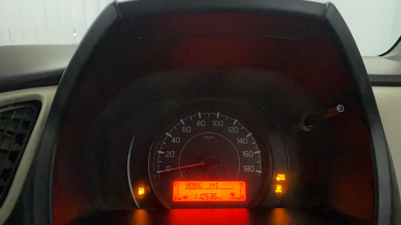 2020 Maruti New Wagon-R LXI CNG 1.0, CNG, Manual, 1,10,176 km, Odometer Image