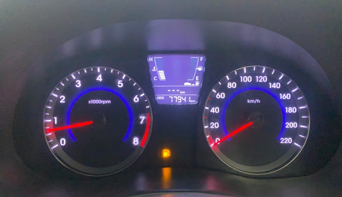 2016 Hyundai Verna 1.6 VTVT S, Petrol, Manual, 77,899 km, Odometer Image