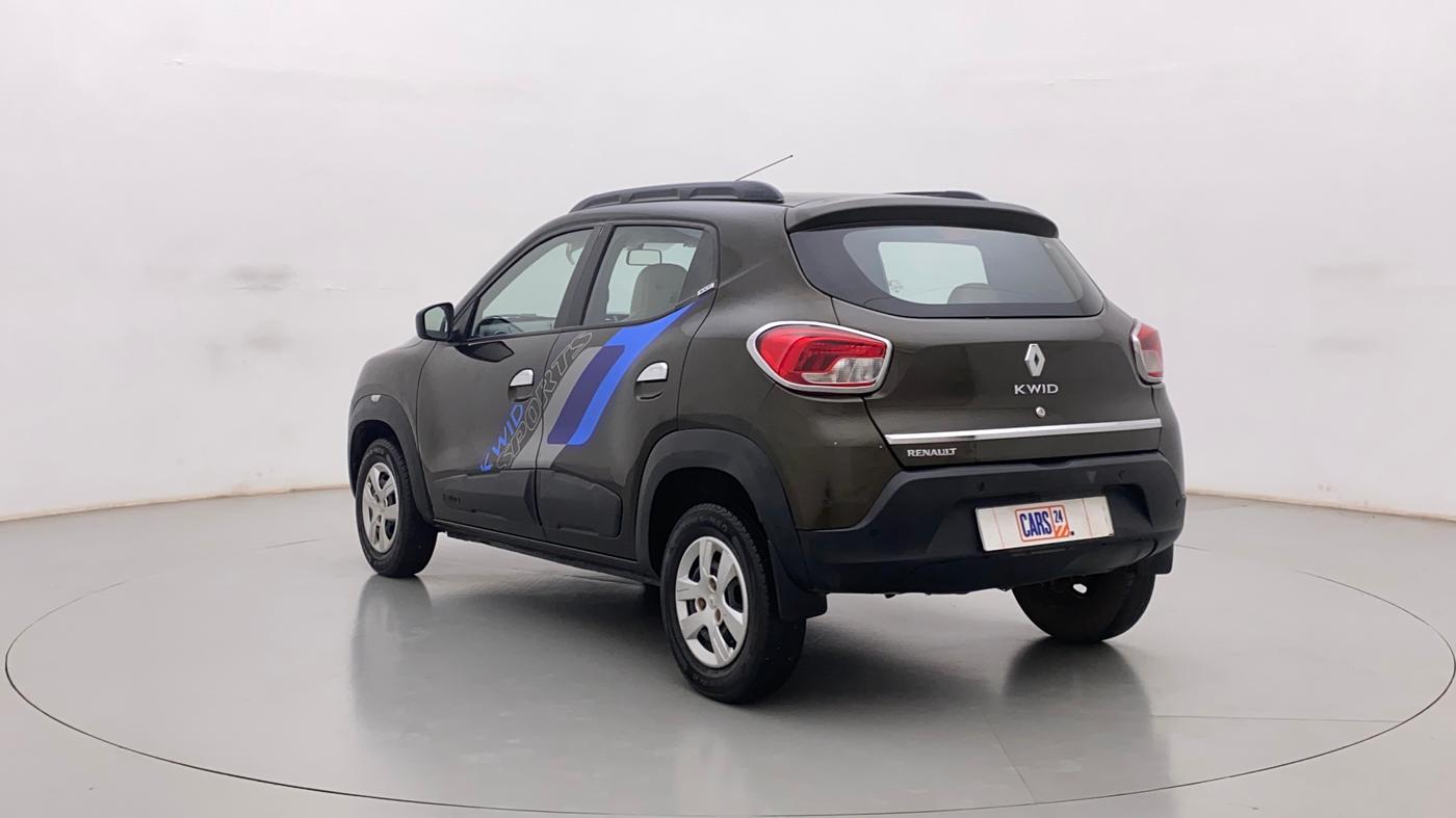 2017 Renault Kwid RXT 0.8 (O), Petrol, Manual, 49,595 km, Left Back Diagonal