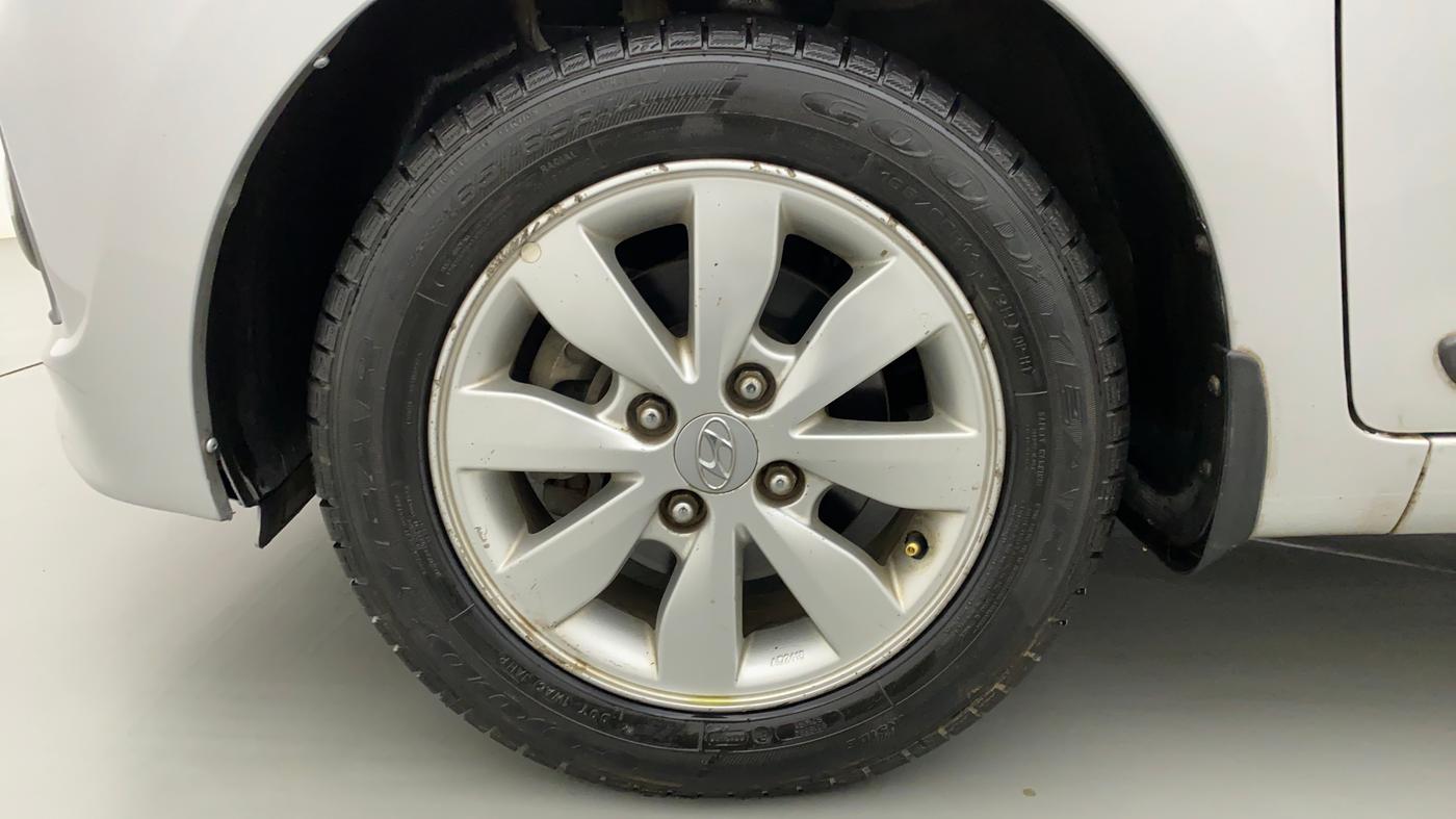 2014 Hyundai Xcent SX 1.2 (O), Petrol, Manual, 29,695 km, Left Front Wheel