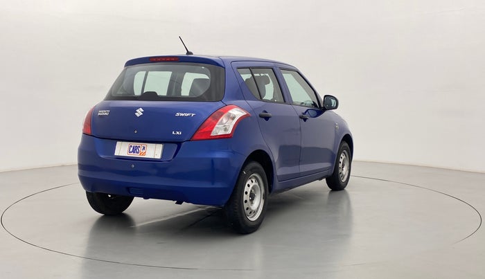 2013 Maruti Swift LXI D, Petrol, Manual, 60,583 km, Right Back Diagonal