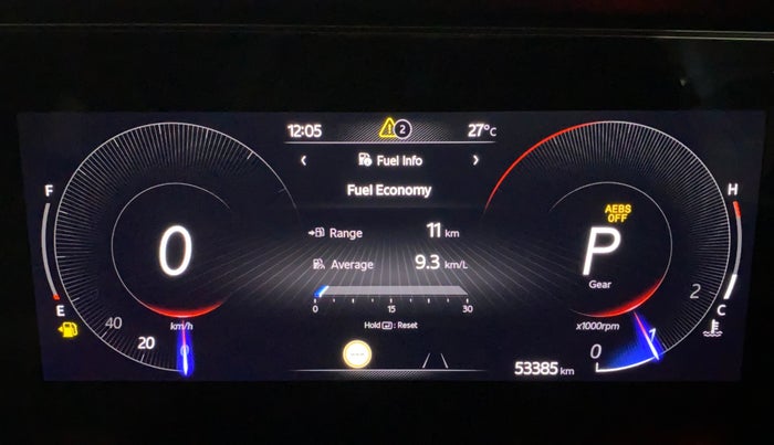 2022 Mahindra XUV700 AX 7 P AT 7 STR, Petrol, Automatic, 53,385 km, Odometer Image