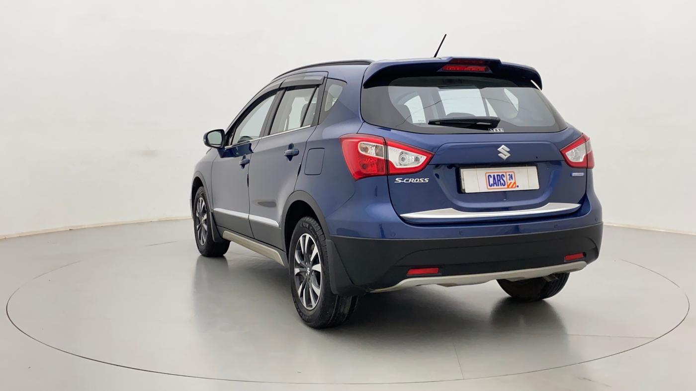 2021 Maruti S Cross ZETA SHVS PETROL, Petrol, Manual, 11,497 km, Left Back Diagonal
