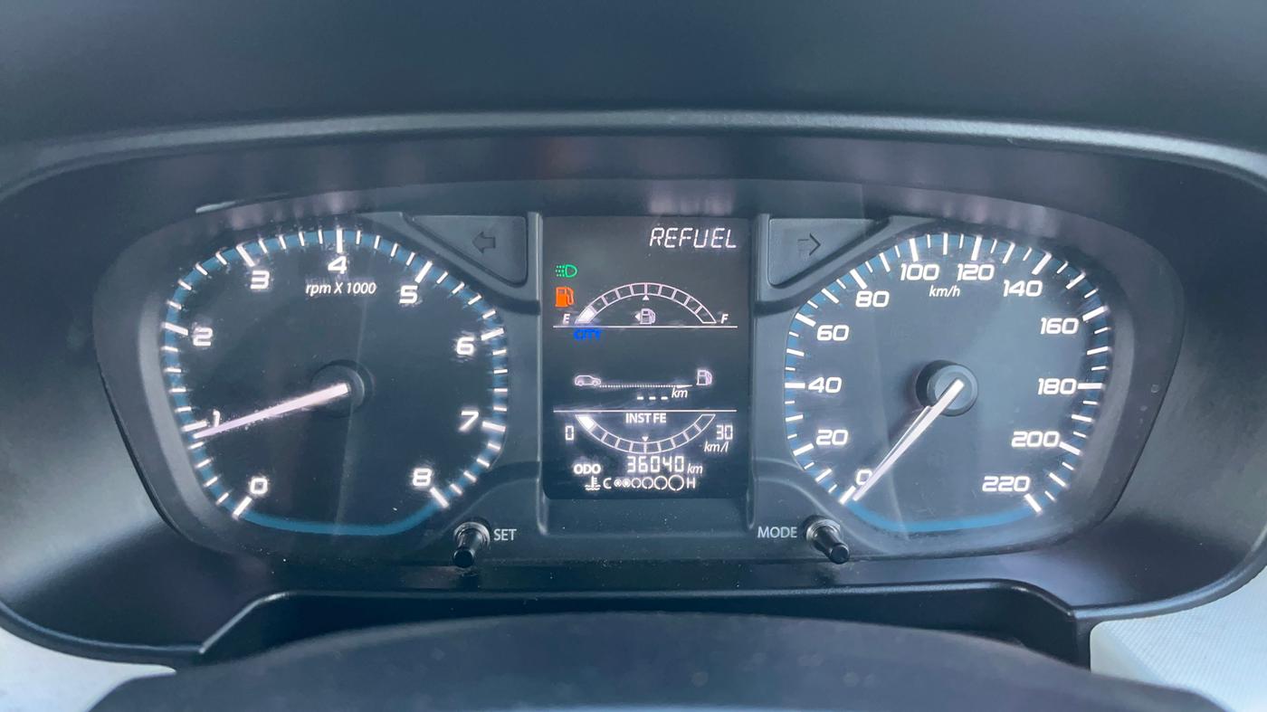 2022 Tata PUNCH ACCOMPLISHED MT, Petrol, Manual, 36,020 km, Odometer Image