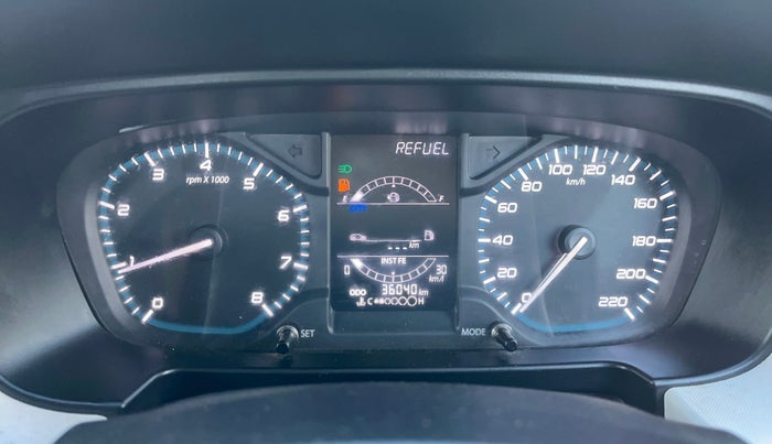 2022 Tata PUNCH ACCOMPLISHED MT, Petrol, Manual, 36,020 km, Odometer Image