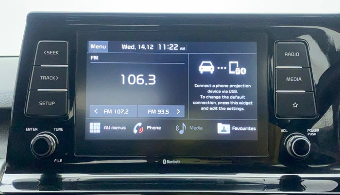 2019 KIA SELTOS HTK 1.5 DIESEL, Diesel, Manual, 53,070 km, Infotainment System